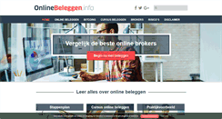 Desktop Screenshot of onlinebeleggen.info